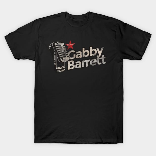 Gabby Barrett - Vintage Microphone T-Shirt by G-THE BOX